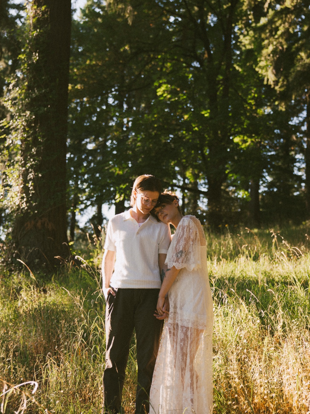 Vintage Patchwork Lace Ivory Dress — image 4 of 4
